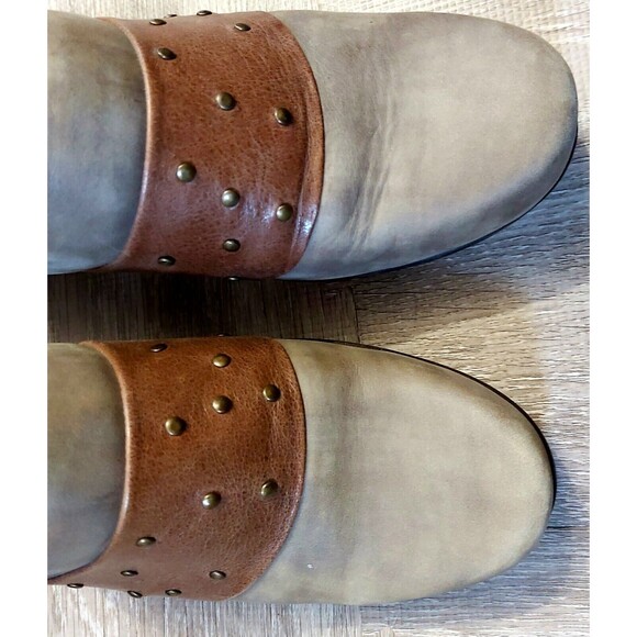 Naot Appeal Womens Studded Clogs Nubuck Size 6 Mule Leather - Picture 4 of 4